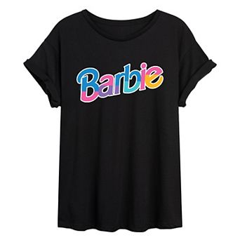 Juniors' Barbie® Dollhouse Logo Graphic Tee