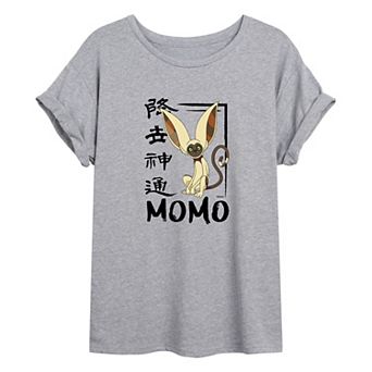 Juniors' Avatar Momo Oversized Graphic Tee