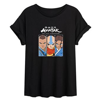 Juniors' Avatar Aaang Sokka Oversized Graphic Tee