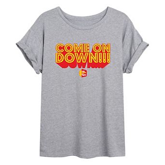 Juniors' The Price Is Right "Come On Down!" Oversized Graphic Tee