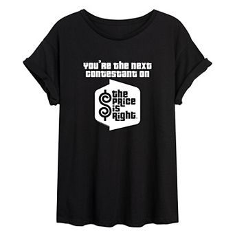Juniors' The Price Is Right "You're The Next Contestant" Tee