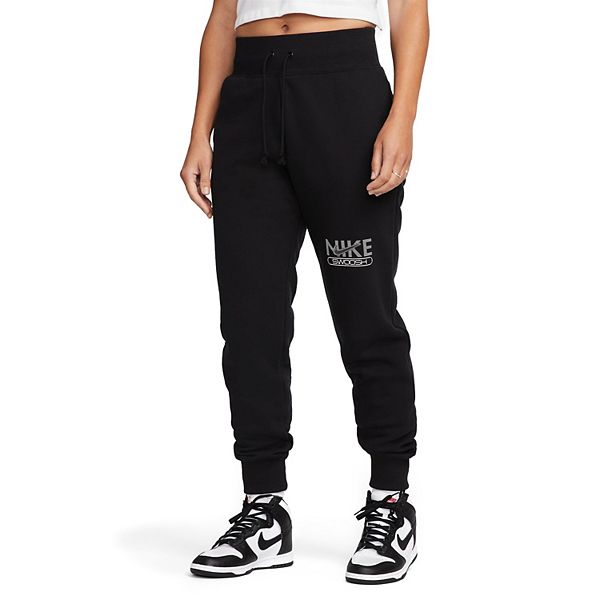 Nike swoosh discount grey joggers womens