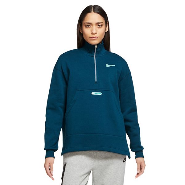 nike womens quarter zip