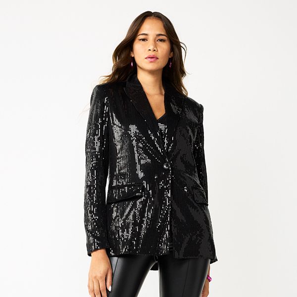 Women s Nine West Sequin Blazer