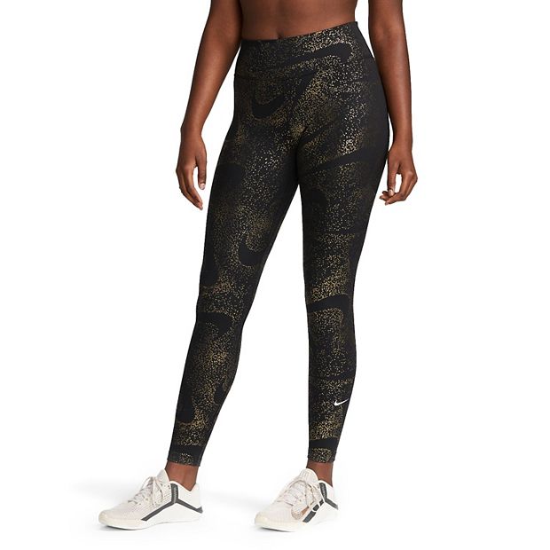 Nike pro cheap metallic dot leggings