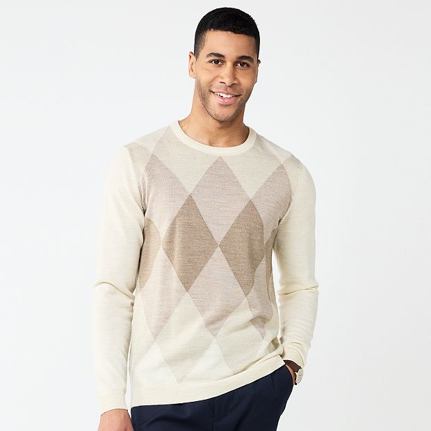 Kohls 2025 argyle sweater