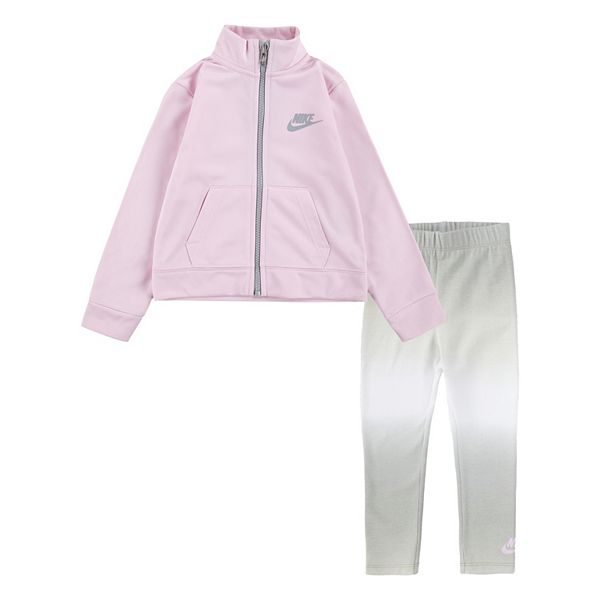 Toddler Girl Nike Track Jacket & Leggings Set