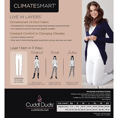 Women's Cuddl Duds® Climatesmart Leggings