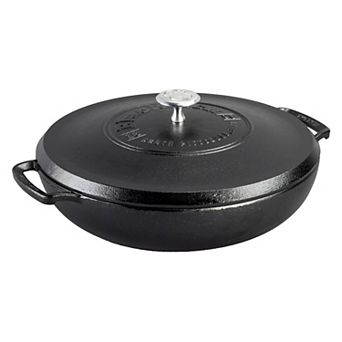Lodge Blacklock 4-qt Triple-Seasoned Cast-Iron Braiser With Lid
