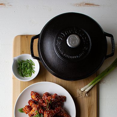 Lodge Blacklock 5.5-qt. Triple-Seasoned Cast-Iron Dutch Oven