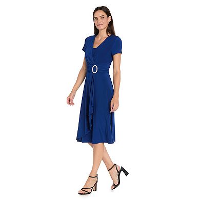 Women's R&M Richards Cascade Midi Dress