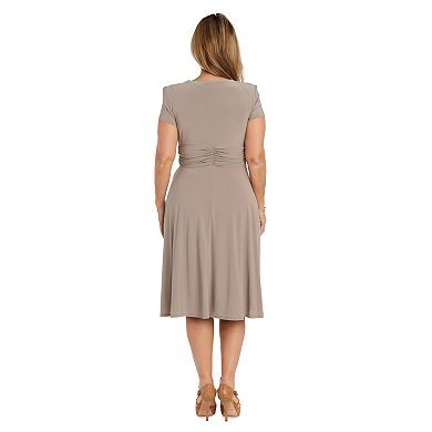 Women's R&M Richards Cascade Midi Dress