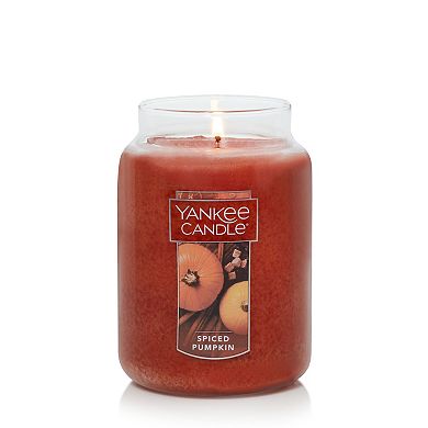 Yankee Candle Spiced Pumpkin 22-oz. 7" x 3.85" Jar Candle