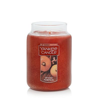 Yankee Candle Spiced Pumpkin 22-oz. 7" x 3.85" Jar Candle