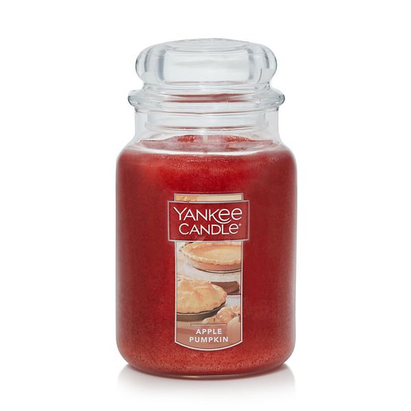 Yankee Candle Apple Pumpkin 22-oz. Large Wax Jar Candle - Dark Red