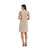 R & M Richards Women's Beaded Dress & Flyaway Jacket Gray Size 10