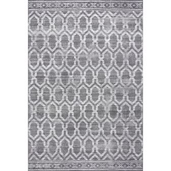 nuLOOM Fae Geometric Machine Washable Indoor Outdoor Area Rug