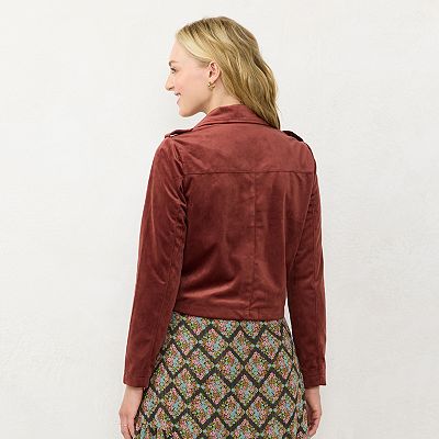 Lauren Conrad 2024 Suede Jacket