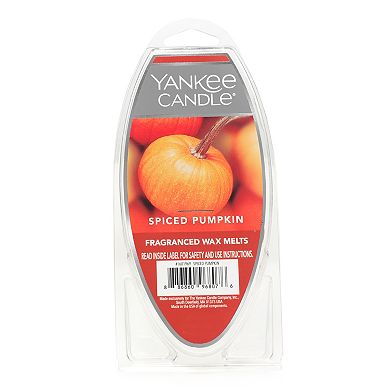 Yankee Candle Spiced Pumpkin Wax Melt 6-piece Set