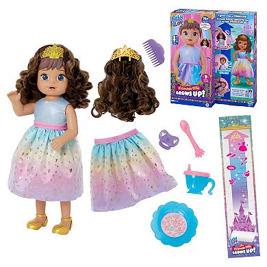 Baby Alive Princess Ellie Grows Up! Doll, Brown Hair