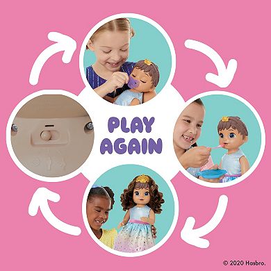 Baby Alive Princess Ellie Grows Up! Doll, Brown Hair