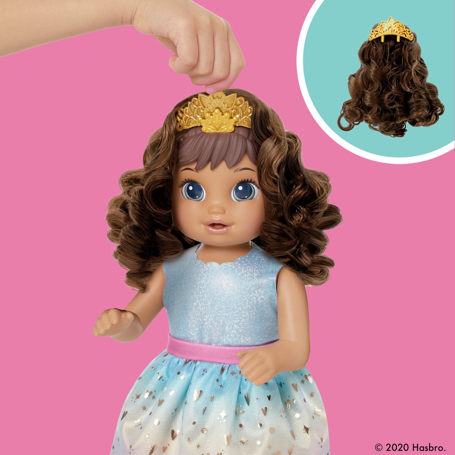 Baby Alive Princess Ballerina Doll - Blonde Hair, 10.25" Tall, Movable Arms & Legs, Tiara Accessory - View #10
