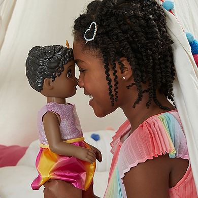 Baby Alive Princess Ellie Grows Up! Doll, Black Hair