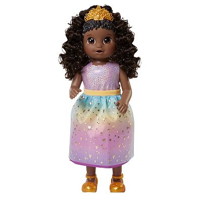 Baby Alive Princess Ellie Grows Up! Doll, Black Hair