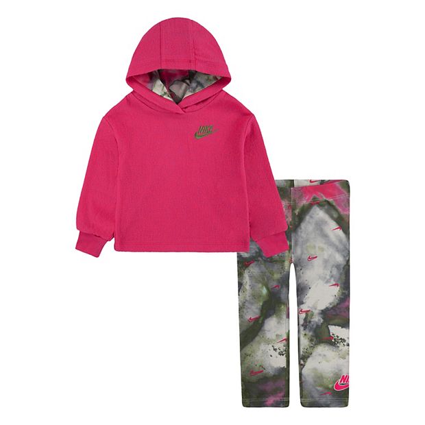 2-piece Hoodie and Leggings set - Pink - Kids