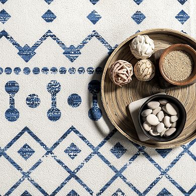 nuLOOM Moroccan Blythe Machine Washable Area Rug