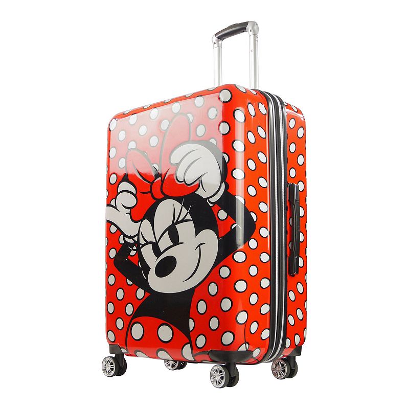 Ful Disneys Minnie Mouse Printed Polka Dot II Hardside Spinner Luggage, Da