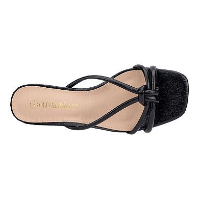 Olivia Miller Emerald Women's Heeled Dress Sandals