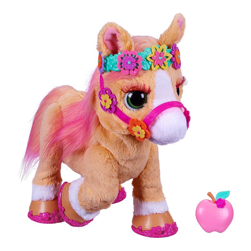 furReal Cinnamon My Stylin’ Pony Interactive Toy, Multicolor