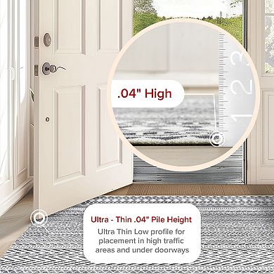 nuLOOM Kira Machine Washable Tribal Geometric Area Rug