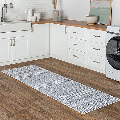 nuLOOM Kira Machine Washable Tribal Geometric Area Rug