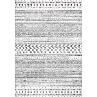 nuLOOM Kira Machine Washable Tribal Geometric Area Rug