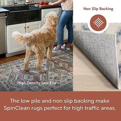 nuLOOM Mason Machine Washable Contemporary Leopard Print Area Rug