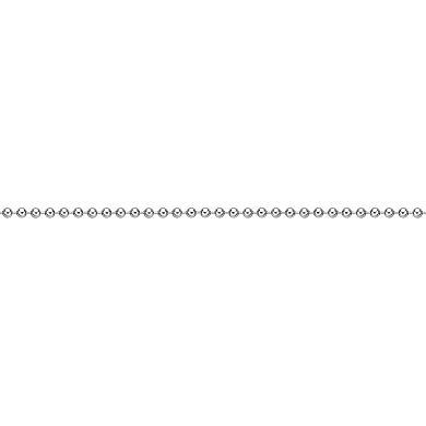 Men's LYNX Stainless Steel Bead Chain Necklace