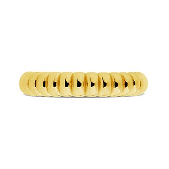 MC Collective Sterling Silver Bubble Band Ring