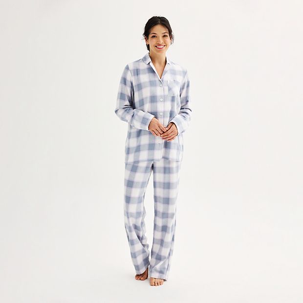 Women's Sonoma Goods For Life® Flannel Pajama Shirt & Pajama Pants