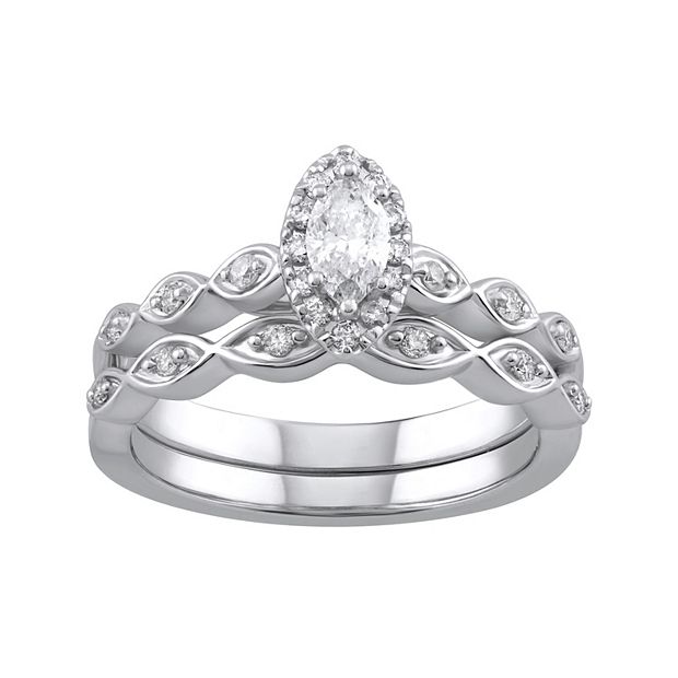 Kohls engagement deals ring sets