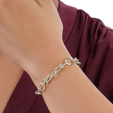 MC Collective Mixed Link Adjustable Bracelet
