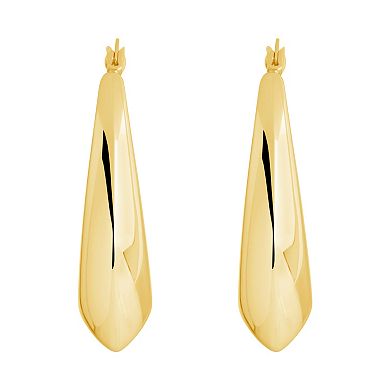 MC Collective V-Drop Hoop Earrings
