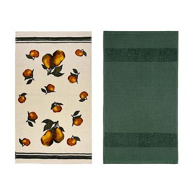 Food Network™ Pear Oil Painting Kitchen Towel 2-pk.