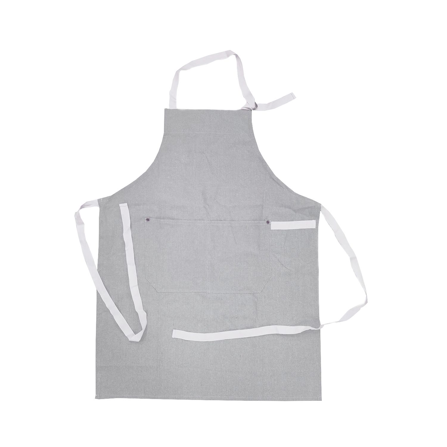 Elrene Farmhouse Living Buffalo Check Kitchen Apron with Pocket - Tan/White