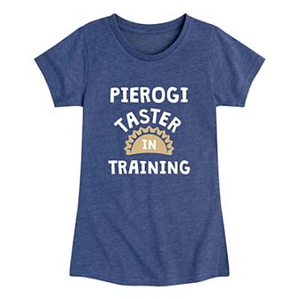 Girls 7-16 Pierogi Tester In Training Graphic Tee