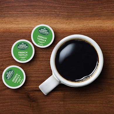 Green Mountain Coffee Roasters French Vanilla Coffee, Keurig® K-Cup® Pods, Light Roast, 48 Count