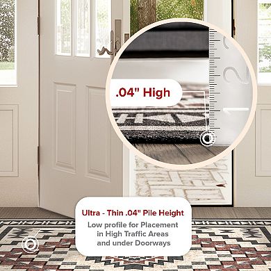 nuLOOM Leighton Machine Washable Southwestern Medallion Area Rug