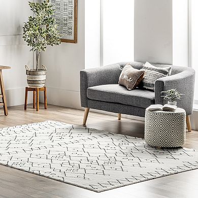 nuLOOM Bev Moroccan Machine Washable Shag Area Rug