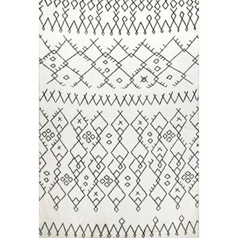 nuLOOM Bev Moroccan Machine Washable Shag Area Rug